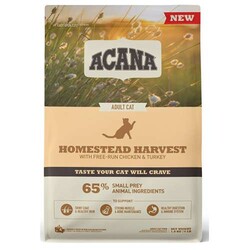 Acana Homestead Harvest Tavuklu Ve Hindili Yetişkin Kedi Maması 4,5 Kg - Thumbnail