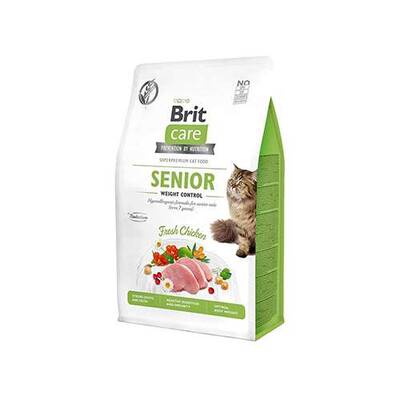Brit Care Senior Weight Control Yaşlı Kedi Maması2 Kg