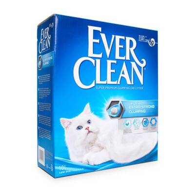 Ever Clean Ekstra Güçlü Kokusuz Topaklanan 6 lt(Strong) Kedi Kumu