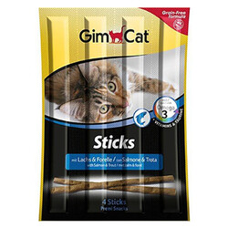 Gimcat Kedi Ödül Çubuğu Sticks Somon Morina 20gr - Thumbnail
