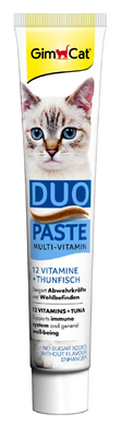 GimCat Multi-Vitamin Duo Paste Tuna + 12 Vitaminli 50 Gr