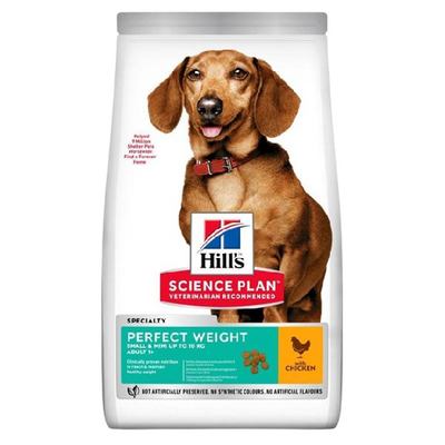 Hills Perfect Weight Tavuk Etli Small & Mini Küçük Irk Yetişkin Köpek Maması 1.5 Kg