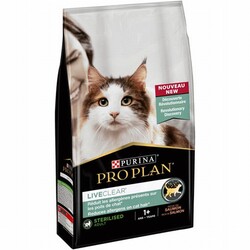 Pro Plan Liveclear Somonlu Kısırlaştırılmış Kedi Maması 1,4 kg - Thumbnail