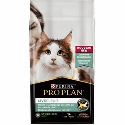 Pro Plan Liveclear Somonlu Kısırlaştırılmış Kedi Maması 1,4 kg - Thumbnail