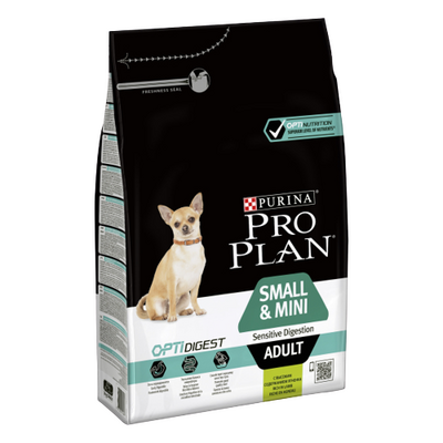 Pro Plan Small&Mini Sensitive Digestion Kuzulu ve Pirinçli Küçük Irk Yetişkin Köpek Maması 3 Kg