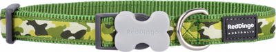 Red Dingo Kamuflaj Yeşil Köpek Boyun Tasması 15mm