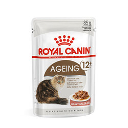 Royal Canin Ageing +12 Gravy Pouch Yaşlı KediKonservesi 85 Gr - Thumbnail