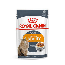 Royal Canin İntense Beauty Gravy Pouch Kedi Maması 85 Gr - Thumbnail