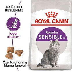 Royal Canin Sensible 33 Hassas Yetişkin Kedi Maması 2 Kg - Thumbnail