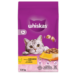 Whiskas Tavuklu ve Sebzeli Yetişkin Kedi Maması 3,8 Kg - Thumbnail